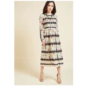 Modcloth Folklore Has It Midi Dress